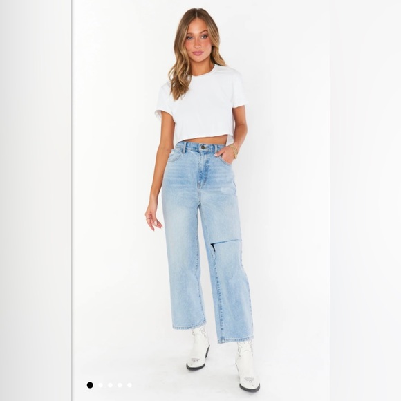 Show Me Your Mumu Sedona Straight Jean in Blue Haze - Picture 2 of 11